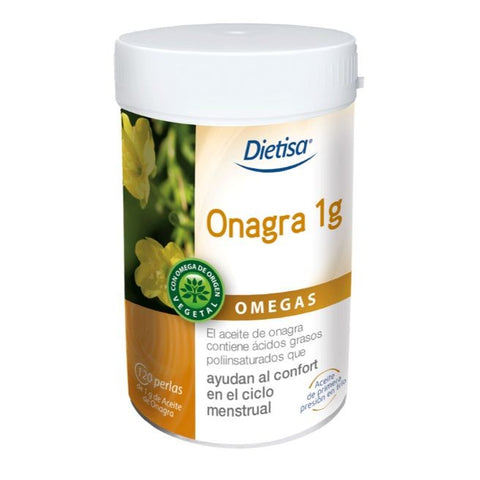 Comprar online OMEGA 6 - ONAGRA 1 120 Perlas de DIETISA. Imagen 1