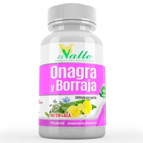 Comprar online ONAGRA BORRAJA VIT E 120 Perl de VALLE. Imagen 1
