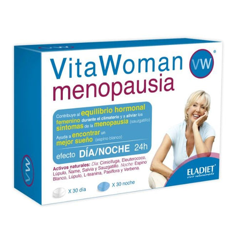 Comprar online VITA WOMAN MENOPAUSIA 60 COMP de ELADIET. Imagen 1
