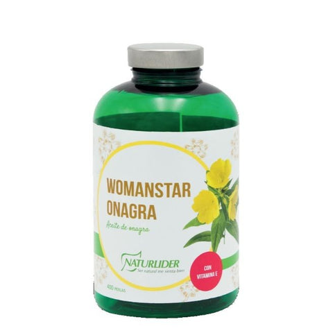Comprar online WOMANSTAR ONAGRA 500 mg 400 Perlas de NATURLIDER. Imagen 1