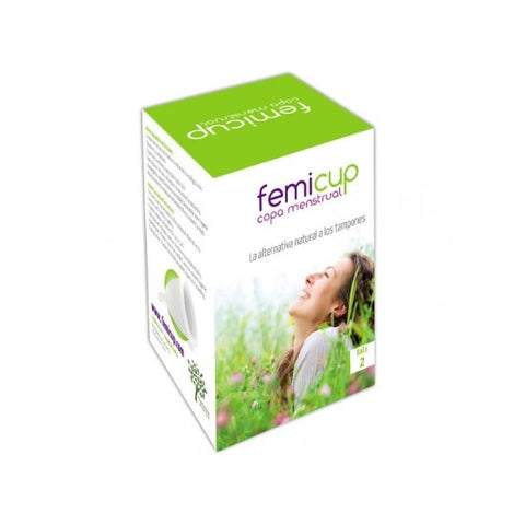 Comprar online COPA MENSTRUAL GRANDE FEMICUP n.2 TALLA M de SILVESTRE. Imagen 1