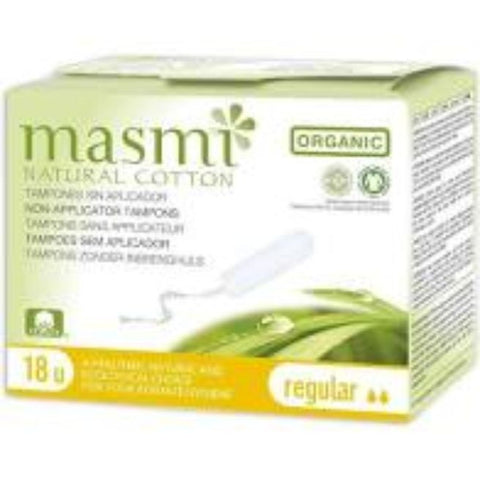 Comprar online TAMPONES DIGITAL MASMI NATURAL COTTON REGULAR 22U de MASMI. Imagen 1