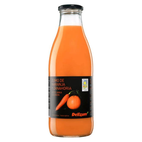 Comprar online ZUMO ZANAHORIA & NARANJA 1L L BIO de DELIZUM. Imagen 1