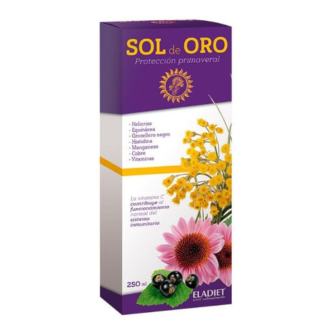Comprar online SOL DE ORO JARABE 250 ml de ELADIET. Imagen 1