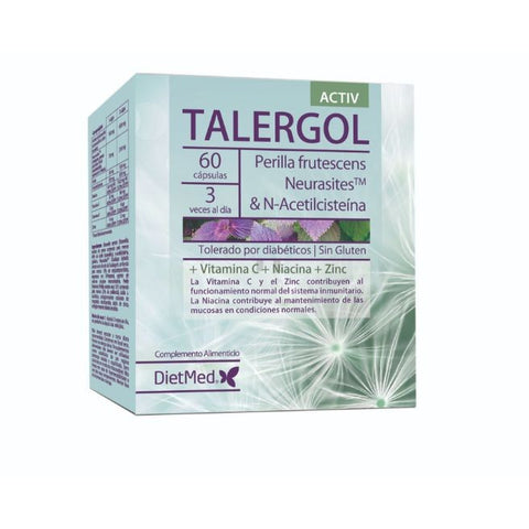 Comprar online TALERGOL 60 Caps de DIETMED. Imagen 1
