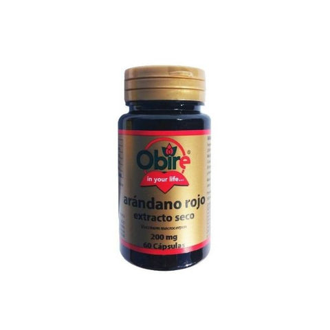 Comprar online ARANDANO ROJO 5000 mg EXTRACTO SECO 200 m 60 Caps de OBIRE. Imagen 1