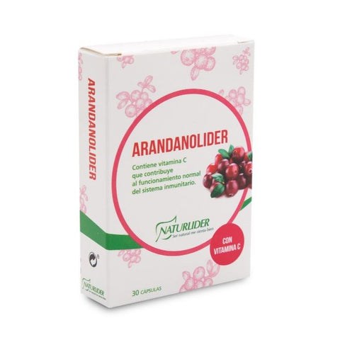 Comprar online ARANDANOLIDER STD 30 CAPSULAS VEGETALES de NATURLIDER. Imagen 1