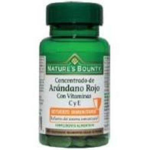 Comprar online CONCENTRADO DE ARANDANO ROJO 60 Comp Recubiertos de NATURE´S  BOUNTY. Imagen 1