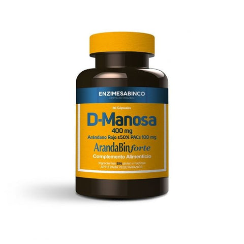 Comprar online D-MANOSA + ARANDANO ROJO 50% PACS 60 Cap de ENZIME SABINCO. Imagen 1