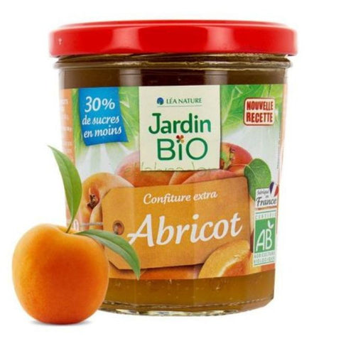 Comprar online BIOFRUITS MERMELADA DE ALBARICOQUE 320G de JARDIN BIO. Imagen 1