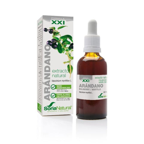Comprar online EXTRACTO ARANDANO S XXI 50 ml de SORIA. Imagen 1