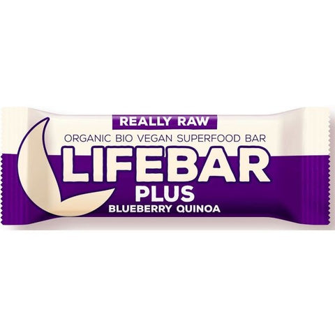 Comprar online LIFEBAR PLUS ARANDANOS Y QUINOA BIO 47 gr de LIFEFOOD. Imagen 1