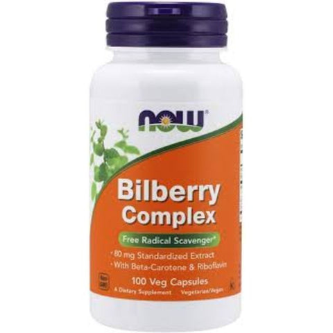 Comprar online MIRTILO (ARANDANO AZUL) COMPL- 80 mg. EST. 50 VCA de NOW. Imagen 1