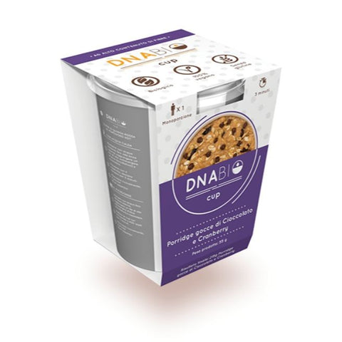 Comprar online PORRIDGE CON GOTAS DE CHOCOLATE Y ARANDANOS de DNABIO. Imagen 1