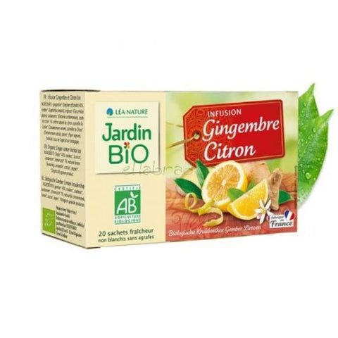 Comprar online ORIGINAL TE JENGIBRE Y LIMON 20X 1,5 de JARDIN BIO. Imagen 1