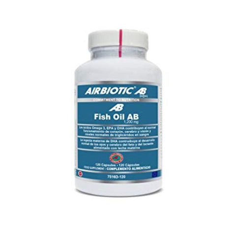 Comprar online ACEITE DE PESCADO AB 1200 mg Fish oil 120 CAPSU de AIRBIOTIC. Imagen 1