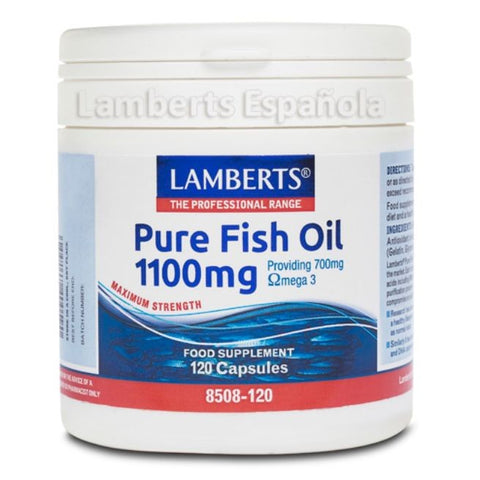 Comprar online ACEITE DE PESCADO PURO 120 Caps de LAMBERTS. Imagen 1