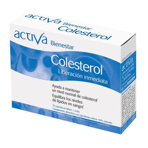 Comprar online BIENESTAR COLESTEROL 30 Caps de ACTIVA. Imagen 1