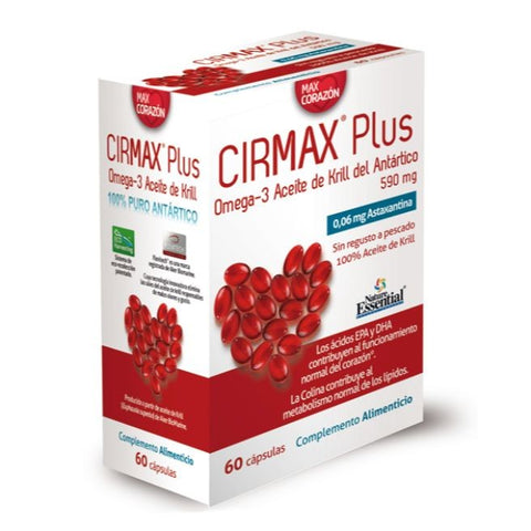 Comprar online CIR-MAX KRILL OIL 590 mg 60 Perlas BLISTER de NATURE ESSENTIAL. Imagen 1