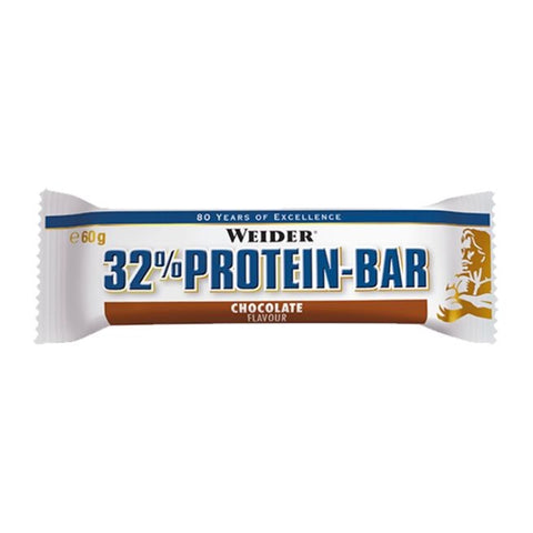 Comprar online 32% PROTEIN BAR CHOCOLATE 60 G de WEIDER. Imagen 1