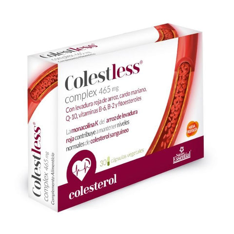 Comprar online COLESTLESS MONACOLINA K 10 mg 30 Vcaps BLISTER de NATURE ESSENTIAL. Imagen 1