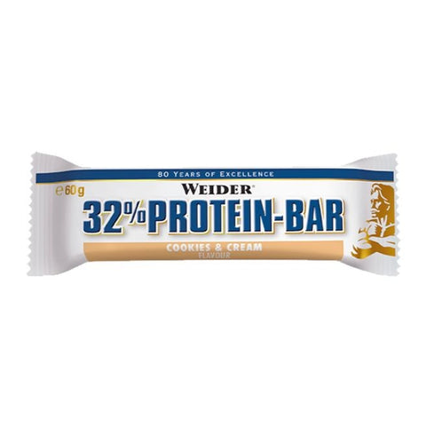 Comprar online 32% PROTEIN BAR COOKIES 60 G de WEIDER. Imagen 1