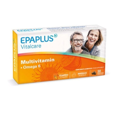 Comprar online EPAPLUS MULTIVIT OMEGA 6 30 PERLAS de EPAPLUS. Imagen 1