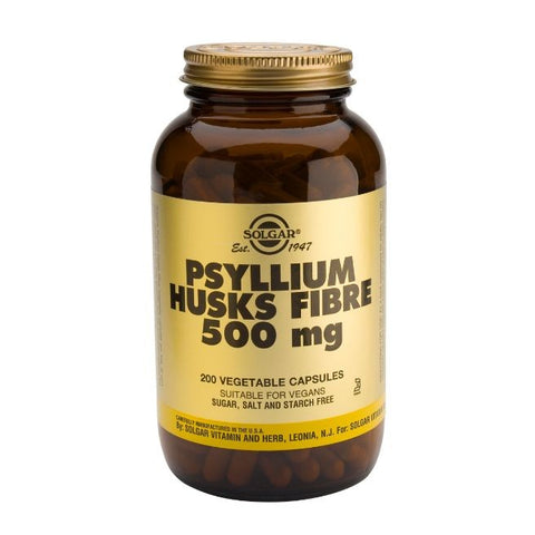 Comprar online FIBRA CASCARA DE PSYLLIUM 200 Vcaps de SOLGAR. Imagen 1
