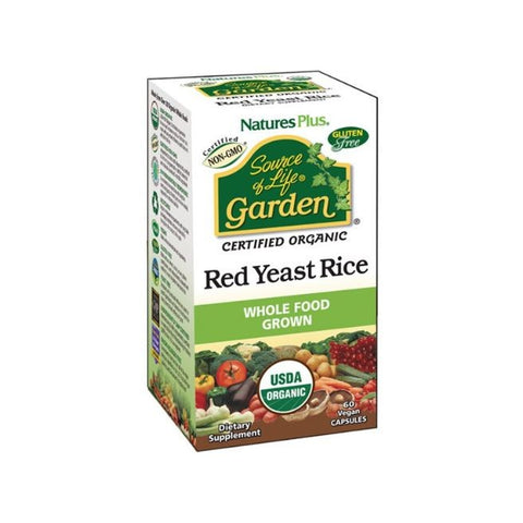Comprar online GARDEN LEVADURA DE ARROZ ROJO 600 mg 60 Cap de NATURES PLUS. Imagen 1