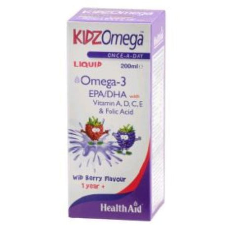 Comprar online KIDZOMEGA LIQUIDO 200 ml de HEALTH AID. Imagen 1