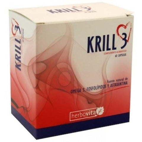 Comprar online KRILL3 60 Caps de HERBOVITA. Imagen 1