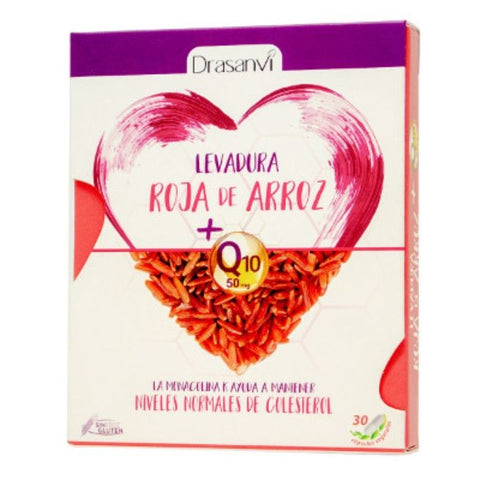 Comprar online LEVADURA ARROZ ROJO COENZIMA Q10 30 Caps de DRASANVI. Imagen 1