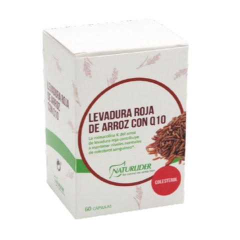 Comprar online LEVADURA ROJA DE ARROZ CON Q 10(ESTUCHE) 60 VCAPS de NATURLIDER. Imagen 1