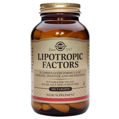 Comprar online LIPOTROPICOS 50 Comp de SOLGAR. Imagen 1