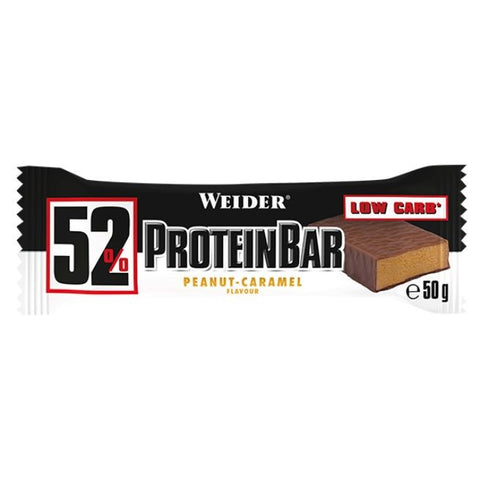 Comprar online 52% PROTEIN BAR CACAHUETE-CARAMELO 50 G de WEIDER. Imagen 1