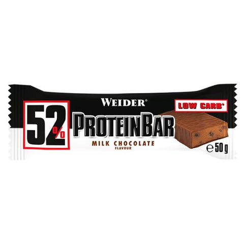 Comprar online 52% PROTEIN BAR CHOCOLATE 50 G de WEIDER. Imagen 1