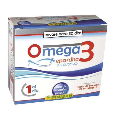 Comprar online OMEGA 3 30 Perlas de PINISAN. Imagen 1