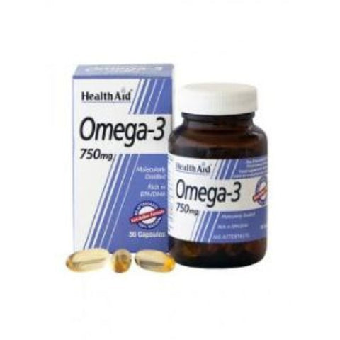 Comprar online OMEGA 3 750 mg 30 Caps de HEALTH AID. Imagen 1