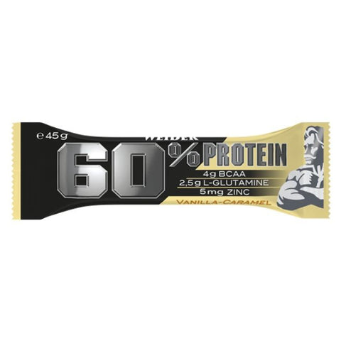 Comprar online 60% PROTEIN BAR VAINILLA -CARAMEL 45 G de WEIDER. Imagen 1