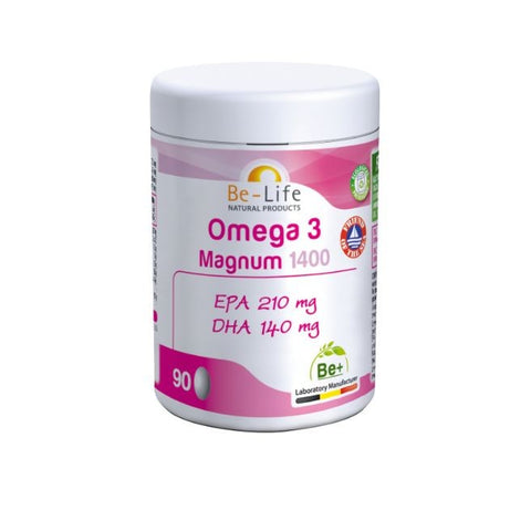 Comprar online OMEGA 3 MAGNUM 1400 90 Cap de BE-LIFE. Imagen 1