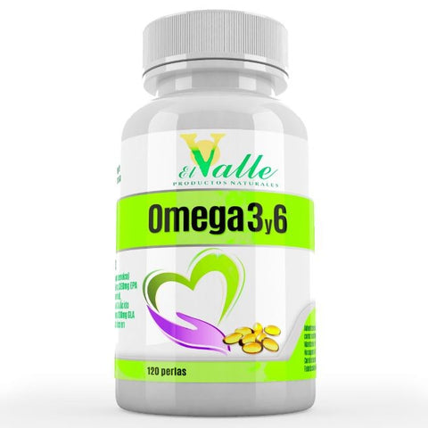 Comprar online OMEGA 3 OMEGA 6 120 Perlas de VALLE. Imagen 1