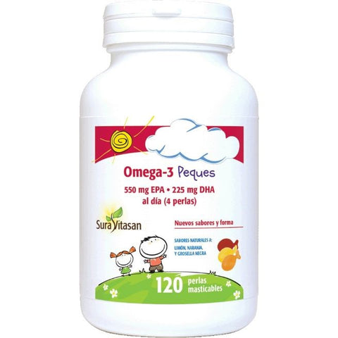 Comprar online OMEGA 3 PEQUES SABOR LIMON de SURA VITASAN. Imagen 1