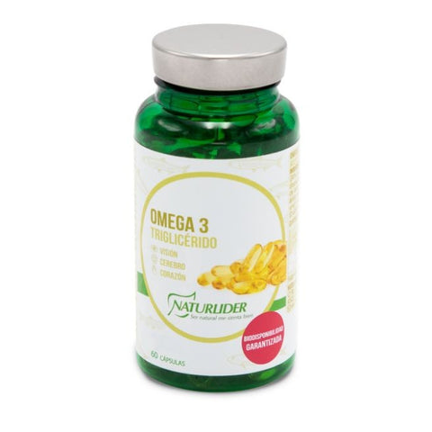 Comprar online OMEGA 3 Triglicérido 60 Perlas de NATURLIDER. Imagen 1