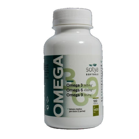 Comprar online OMEGA 3,6,9 100 PERLAS de SOTYA BESLAN. Imagen 1