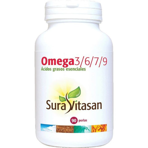 Comprar online OMEGA 3/6/7/9 90 Perlas de SURA VITASAN. Imagen 1