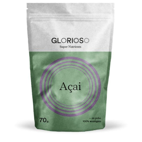Comprar online ACAI 70 gramos de GLORIOSO SUPER NUTRIENTS. Imagen 1
