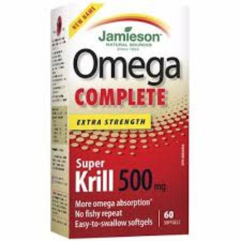 Comprar online OMEGA COMPLET SUPER KRILL 500MG 60 Cap de JAMIESON. Imagen 1
