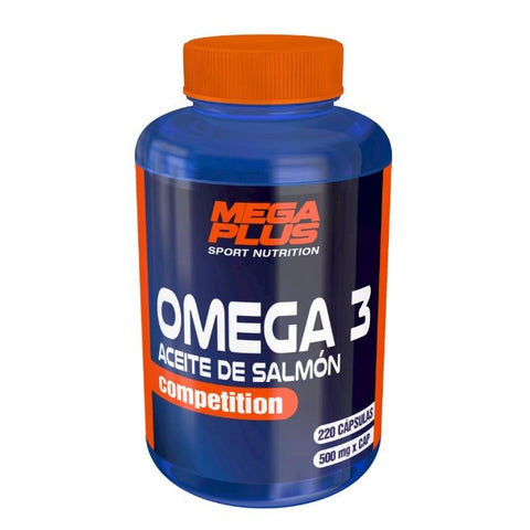 Comprar online OMEGA-3 COMPETICION 220 CAPS de MEGA PLUS. Imagen 1