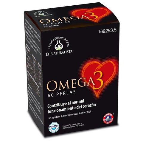 Comprar online OMEGA-3 60 Perlas de EL NATURALISTA. Imagen 1