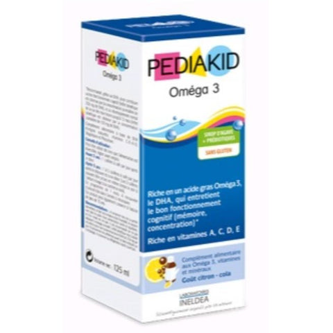 Comprar online PEDIAKID OMEGA 3 125 ML. de INELDEA. Imagen 1
